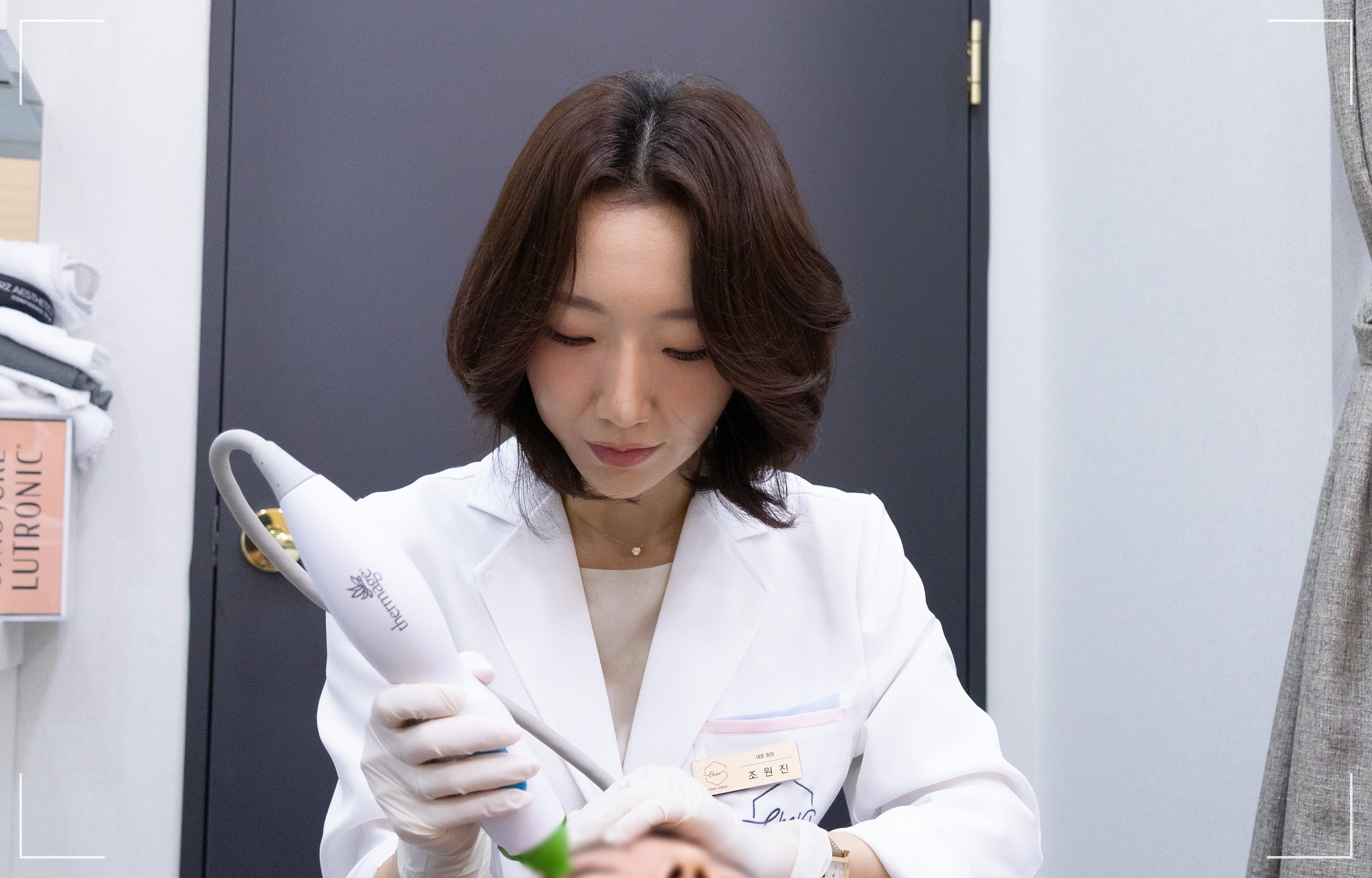 써마지 유지기간 리프팅 잘하는 피부과 차이의원 써마지 시술 장면